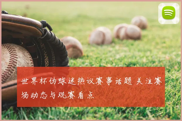 世界杯伪球迷热议赛事话题 关注赛场动态与观赛看点